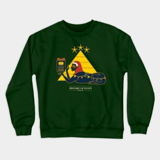 Ancient Egypt Sphinx Crewneck Sweatshirt